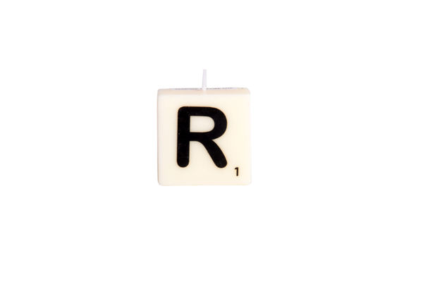 Picture of LETTER CANDLE - R