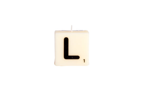 Picture of LETTER CANDLE - L