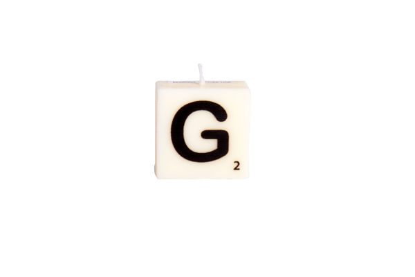 Picture of LETTER CANDLE - G
