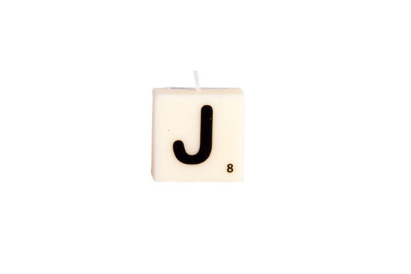 Picture of LETTER CANDLE - J