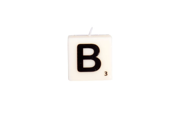 Picture of LETTER CANDLE - B
