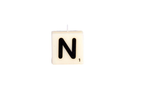 Picture of LETTER CANDLE - N