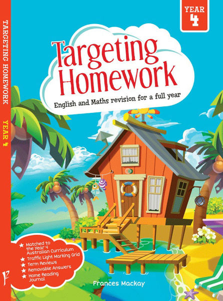 Picture of TARGETING HOMEWORK ACTIVITY BOOK YEAR 4