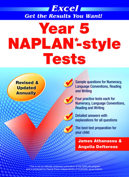 Picture of EXCEL - YEAR 5 NAPLAN*-STYLE TESTS