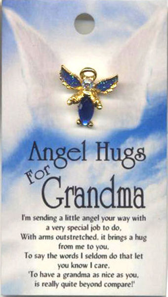Picture of ANGEL PIN AN ANGEL HUG FOR GRANDMA