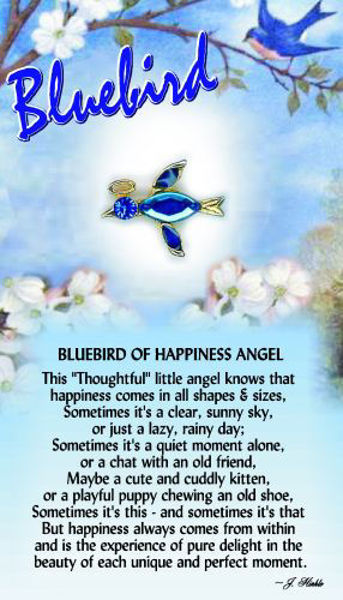 Picture of ANGEL PIN BLUEBIRD OF HAPPINESS