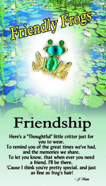 Picture of ANGEL PIN FRIENDSHIP FROG