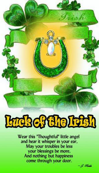 Picture of ANGEL PIN LUCK OF THE IRISH