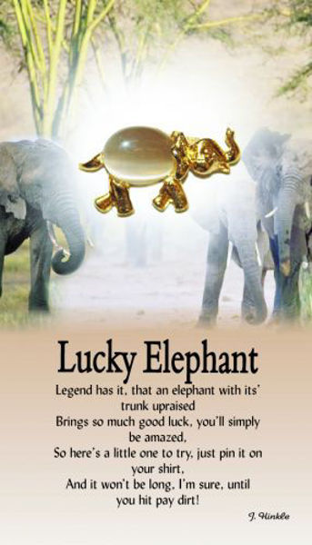 Picture of ANGEL PIN LUCKY ELEPHANT