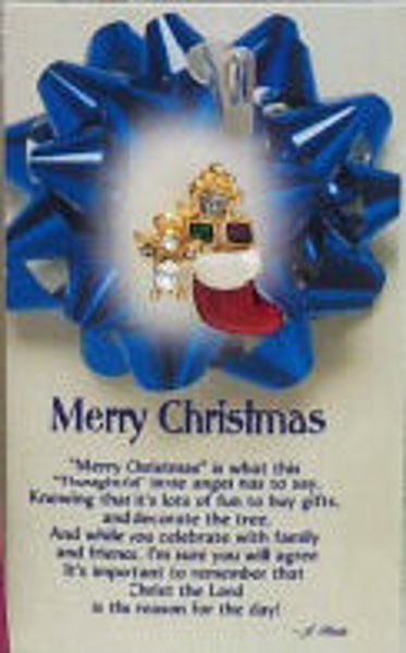 Picture of ANGEL PIN MERRY CHRISTMAS ANGEL
