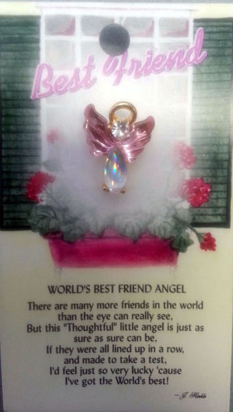 Picture of ANGEL PIN WORLDS BEST FRIEND ANGEL