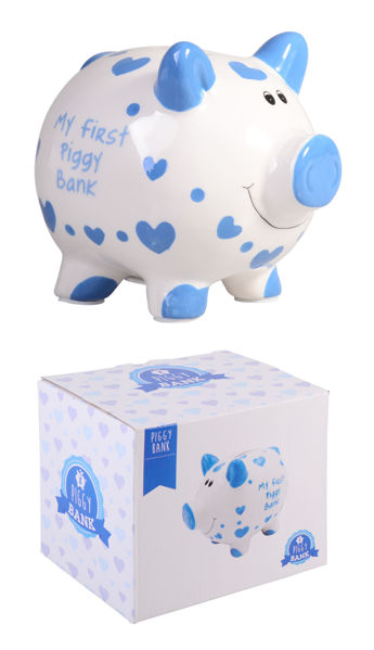 Picture of MY FIRST PIGGY BANK BLUE