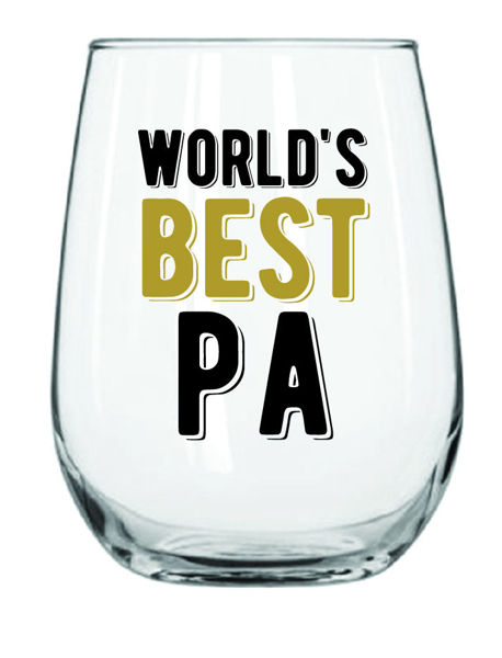 Picture of WORLDS BEST PA STEMLESS GLASS