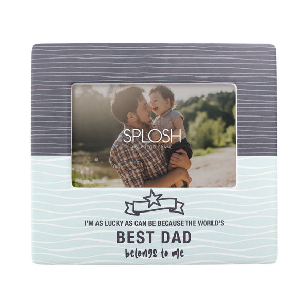Picture of Worlds Best Dad 4x6 Frame